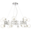 Подвесная люстра Crystal Lux LUXURY SP16 CHROME