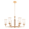 Подвесная люстра Crystal Lux GLORIA SP6 BRASS