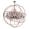 Подвесная люстра LOFT IT Foucaults orb crystal Loft1897/15