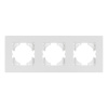 Рамка на 3 поста пластиковая Arlight FRM-PERIO-PL-3-WH 049754