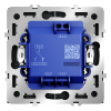 Выключатель встраиваемый Voltum S70 для жалюзи 10А, (графит) VLS020707