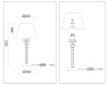 Настольная лампа Ambrella Light High Light Heigh Light LH71027