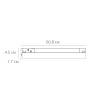 Трековый магнитный светильник Arte Lamp Expert A5743PL-1BK