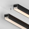 Профиль Arlight SL-LINE-5050-2000 BLACK с рефлектором (Алюминий) 064466