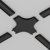 Коннектор питания Maytoni Accessories for tracks Radity TRA084CX-11B