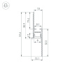 Профиль Arlight PLINTUS-FANTOM-H20-2000 ANOD 048685