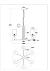 Подвесная люстра Arte Lamp Matar A4027LM-6PB