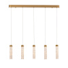Подвесной светильник Delight Collection MD24030028-5B brass/clear