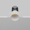 Встраиваемый светильник Maytoni Dip DL120-10W-2.7K-TRS-W