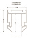 Шинопровод под натяжной потолок ST Luce Skyline 48 ST039.529.00