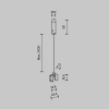 Крепление Maytoni Technical Exility X TRA239SW-2B