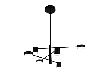 Люстра на штанге Kink Light Мекли 07650-6D,19(4000K)