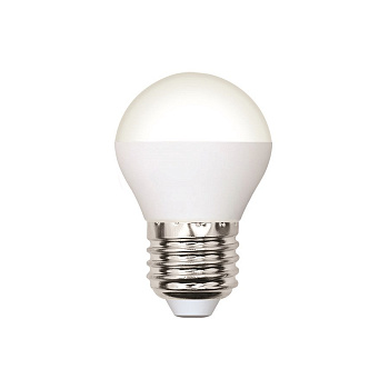 Лампа светодиодная Volpe LED-G45-6W/3000K/E27/FR/SLS UL-00008805