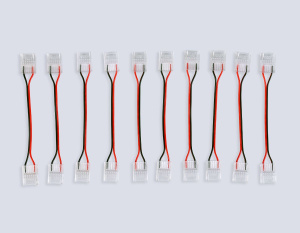 Соединитель гибкий двухсторонний Ambrella Light Illumination COB 12/24V для лент 12mm (2 конт.) (10шт. в комплекте) GS7898