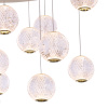 Подвесная люстра DeLight Collection Elliot Diamante MD20001012-17A gold