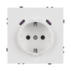 Розетка зк со шторками с USB тип C+С софт-тач белый кварц Arlight SCT-MUCC-SFPL-WH (250V, 16A) 061818(1)