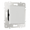 Выключатель одноклавишный проходной Arte Milano 203.32-1.white