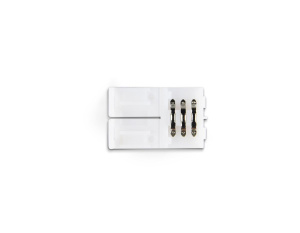 Соединитель прямой для светодиодной ленты 2835 12/24V (3 конт.) GS6101 (10шт) Ambrella Light Illumination GS6101