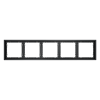 Рамка на 5 постов Voltum S70 VLS100507 (графит)