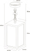 Уличный подвесной светильник Arte Lamp Belfast A4569SO-1BK