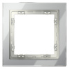 Рамка на 1 пост Voltum S70 VLS110105 (сталь, стекло)