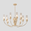 Люстра на штанге Crystal Lux SECRET SP10 GOLD