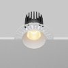Встраиваемый светильник Maytoni Dip DL121-15W-2.7K-TRS-W