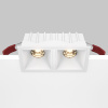 Встраиваемый светильник Maytoni Technical Alfa LED DL043-02-10W3K-SQ-W