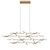 Подвесная люстра DeLight Collection Molecular MD18001067-14A black/gold