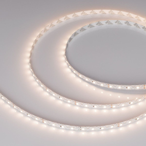 Светодиодная лента Arlight RZ-A80-8mm 24V Warm3500 (8 W/m, IP20, 2835, 5m) 046014