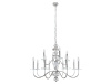 Подвесная люстра Newport Vanessa 3878+4/С nickel М0070882