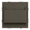 Выключатель карточный Stekker Эмили RSW40-5114-09 антрацит, soft touch 50701