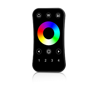 Пульт Arlight SMART-801-52-4G-1SC-RGBW Black (3V, 2.4G) (IARL, IP20 Пластик) 061107