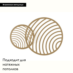 Настенно-потолочный светодиодный светильник Mantra Colladge 7235