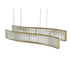 Подвесной светильник Lumina Deco LDP 6039-2-PR GD