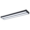 Светодиодная панель Uniel ULO-K15A 2x16W/4000K/L50 IP44 BLACK UL-00012584