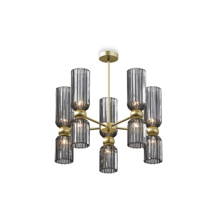 Люстра на штанге Maytoni Antic MOD302PL-10GR