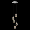 Каскадная люстра Delight Collection Stilla MD24001004-5A chrome/clear