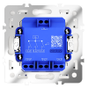 Выключатель трехклавишный Voltum S70 VLS030102 (белый матовый)