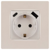 Розетка со шторками с USB type-A+C Эра 12-4108-15 Б0067767