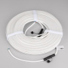 Светодиодная лента герметичная Arlight MOONLIGHT-PRO-SIDE-X336-16x16mm 24V RGBW-Warm (12 W/m, IP67, 10m, wire x2) (Вывод боковой) 054977