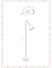 Ландшафтный светильник Arte Lamp Bronn A2367PA-1BK
