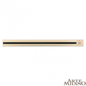 Накладной шинопровод с выключателем Arte Milano Am-track-sockets 385201TOB/100 Gold