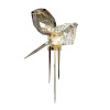 Настенный светильник DeLight Collection Britannica 8898W gold/smoky