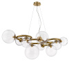 Подвесная люстра DeLight Collection Puppet P68092-9 brass