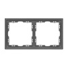 Рамка пластиковая Arlight FRM-NOBE-SFPL-2-GR 054218