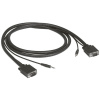 Шнур HD15+J3,5 Legrand Celiane 2M 051722