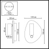 Настенный светильник Odeon Light Hightech Roy 7184/9WL