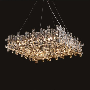 Подвесная люстра Delight Collection P7838-W80 chrome