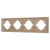 Рамка пластиковая на 4 поста Arlight FRM-TENDO-PL-4-GD 053850